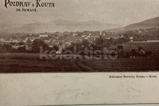 420 Kč DO Pohlednice Kout na Šumavě, CZE110005