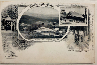 450 Kč DO Pohlednice Čerchov ROZHLEDNY, CZE110016