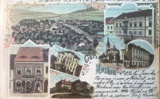 500 Kč DO Pohlednice Hostouň, CZE110022