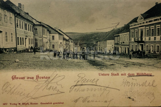 600 Kč DO Pohlednice Hostouň, CZE110030