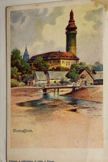120 Kč DO Pohlednice Domažlice, CZE110044