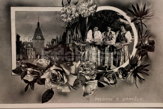 120 Kč DO Pohlednice Domažlice, CZE110045