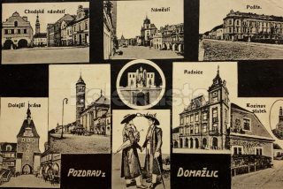 150 Kč DO Pohlednice Domažlice, CZE110071