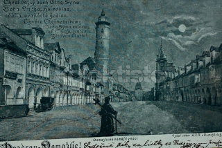180 Kč DO Pohlednice Domažlice, CZE110092