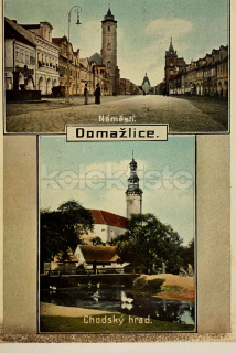 250 Kč DO Pohlednice Domažlice, CZE110107