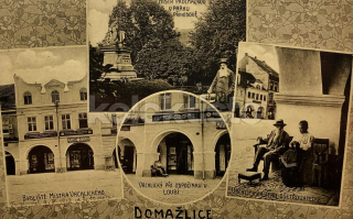 260 Kč DO Pohlednice Domažlice, CZE110109