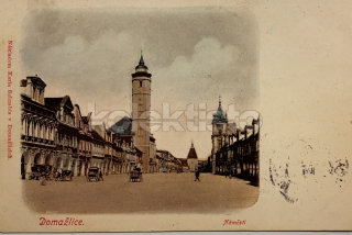 300 Kč DO Pohlednice Domažlice, CZE110127