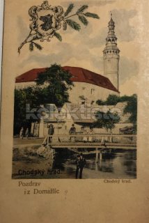 360 Kč DO Pohlednice Domažlice, CZE110145