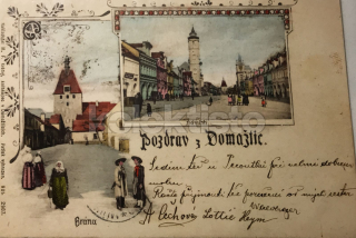 420 Kč DO Pohlednice Domažlice, CZE110150