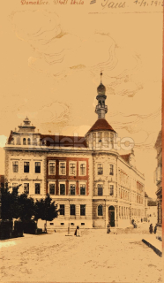 420 Kč DO Pohlednice Domažlice, CZE110152