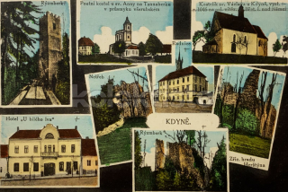 360 Kč DO Pohlednice Kdyně, CZE110177