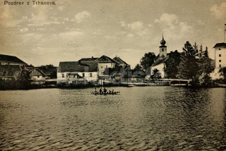 300 Kč DO Pohlednice Trhanov, CZE110195
