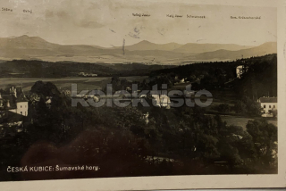 160 Kč DO Pohlednice Česká Kubice, CZE110204
