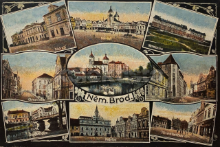 160 Kč HB Pohlednice Havlíčkův Brod, CZE110359