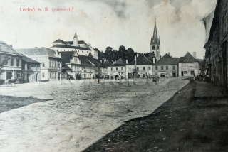 220 Kč HB Pohlednice Ledeč nad Sázavou, CZE110367