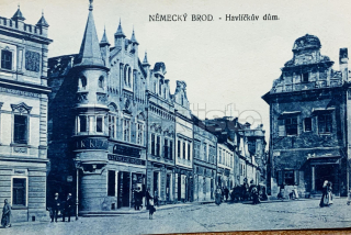 260 Kč HB Pohlednice Havlíčkův Brod OBCHODY, CZE110379