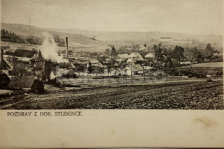 420 Kč HB Pohlednice Horní Studenec, CZE110450