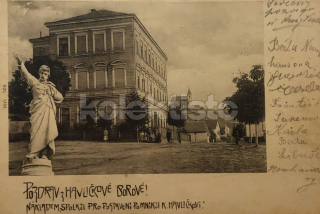 460 Kč HB Pohlednice Havlíčkova Borová, CZE110463