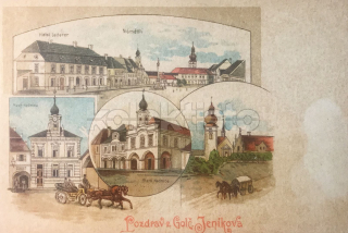 500 Kč HB Pohlednice Golčův Jeníkov, CZE110467