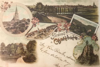 700 Kč HB Pohlednice Chotěboř, CZE110473