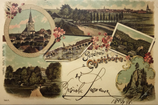 800 Kč HB Pohlednice Chotěboř, CZE110475