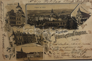 800 Kč HB Pohlednice Havlíčkův Brod, CZE110476