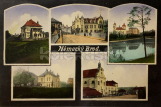 350 Kč HB Pohlednice Havlíčkův Brod, CZE110549