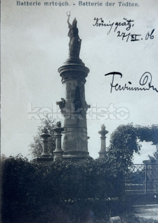 360 Kč HK Pohlednice Chlum POMNÍKY, CZE110618
