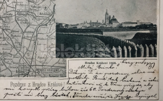 350 Kč HK Pohlednice Hradec Králové, CZE110815