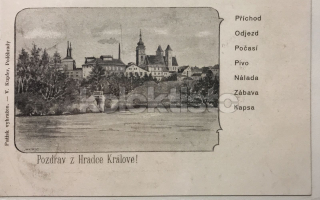 350 Kč HK Pohlednice Hradec Králové, CZE110822
