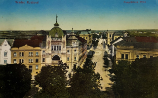 500 Kč HK Pohlednice Hradec Králové SYNAGOGY, CZE110845