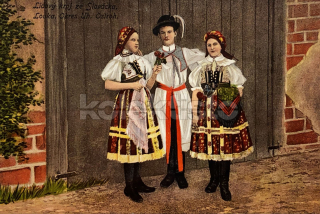 180 Kč HO Pohlednice Louka KROJE, CZE110951
