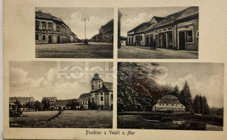 360 Kč HO Pohlednice Veselí nad Moravou, CZE111008