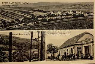 380 Kč HO Pohlednice Žarošice HOSPODY, CZE111015