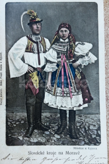 400 Kč HO Pohlednice Milotice KROJE, CZE111018