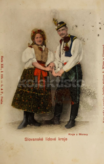 320 Kč HO Pohlednice Hodonín KROJE, CZE111115