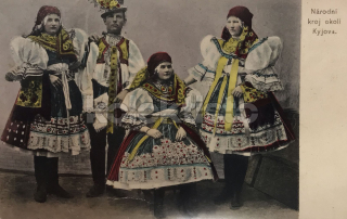 260 Kč HO Pohlednice Kyjov KROJE, CZE111145