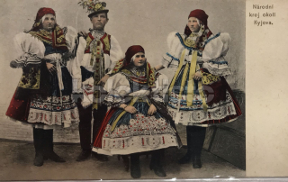 260 Kč HO Pohlednice Kyjov KROJE, CZE111147