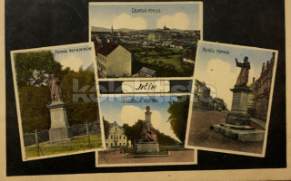160 Kč JC Pohlednice Jičín POMNÍKY, CZE111190