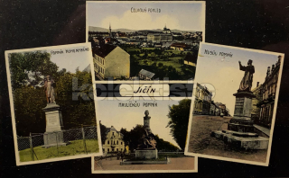 260 Kč JC Pohlednice Jičín POMNÍKY, CZE111260