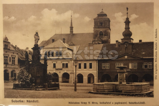280 Kč JC Pohlednice Sobotka POMNÍKY, CZE111280