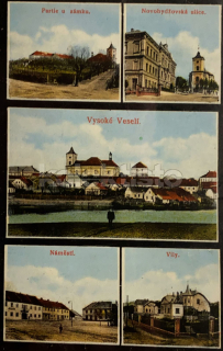 280 Kč JC Pohlednice Vysoké Veselí, CZE111281