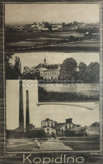 300 Kč JC Pohlednice Kopidlno CUKROVARY, CZE111288