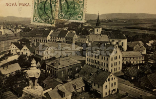 340 Kč JC Pohlednice Nová Paka, CZE111312