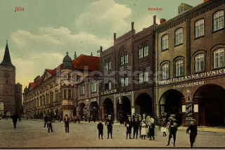 360 Kč JC Pohlednice Jičín HOSPODY, CZE111340