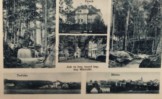 360 Kč JC Pohlednice Miletín, CZE111357