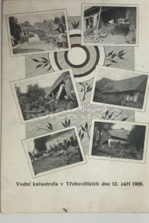 360 Kč JC Pohlednice Třebovětice ZÁPLAVA, CZE111373