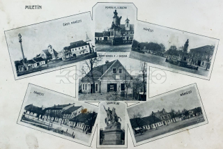 380 Kč JC Pohlednice Miletín, CZE111379