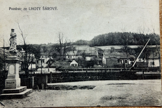 380 Kč JC Pohlednice Šárovcova Lhota, CZE111381