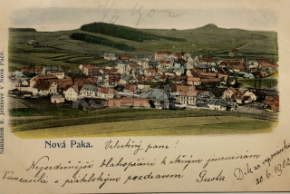 450 Kč JC Pohlednice Nová Paka, CZE111413